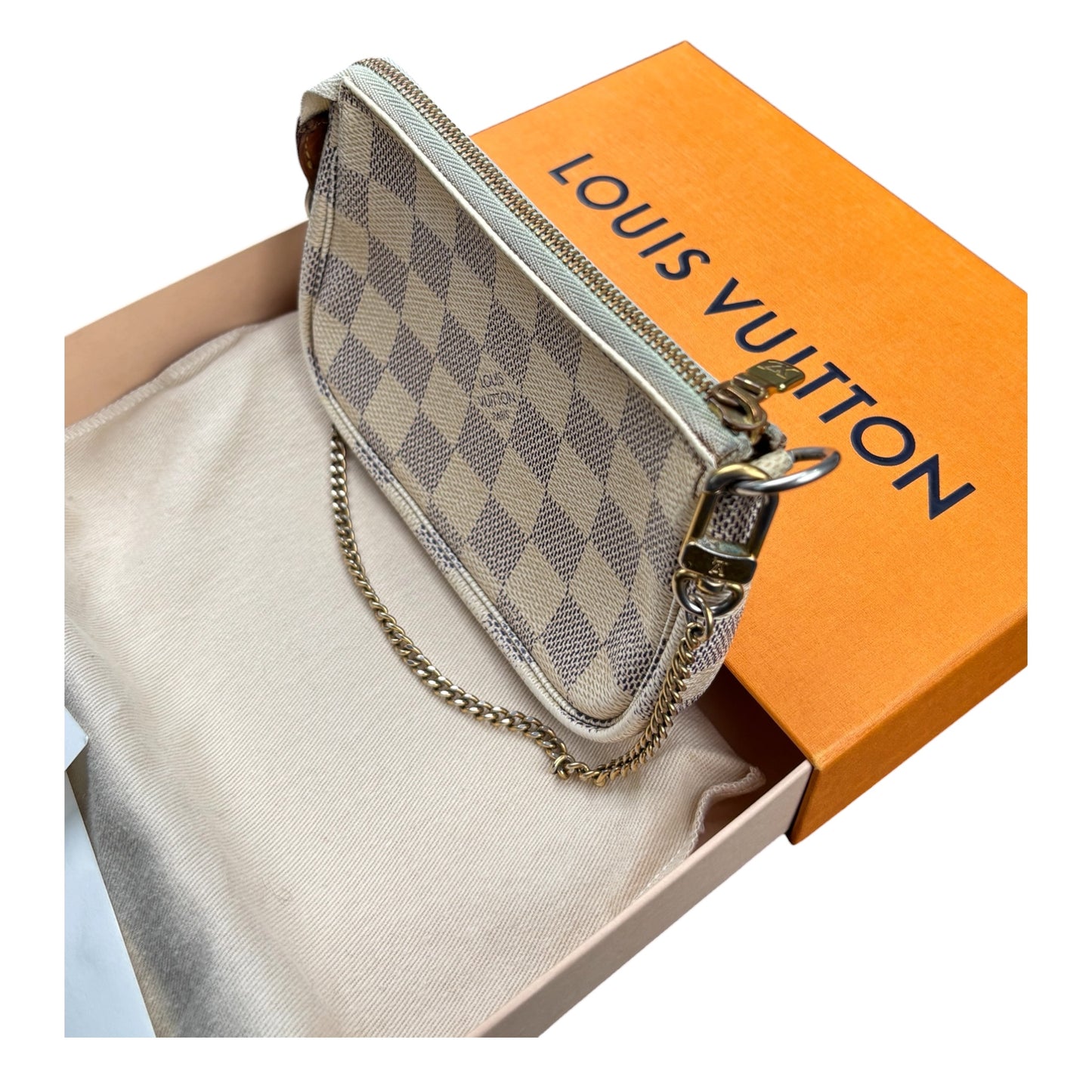 LOUIS VUITTON DAMIER AZUR POCHETTE