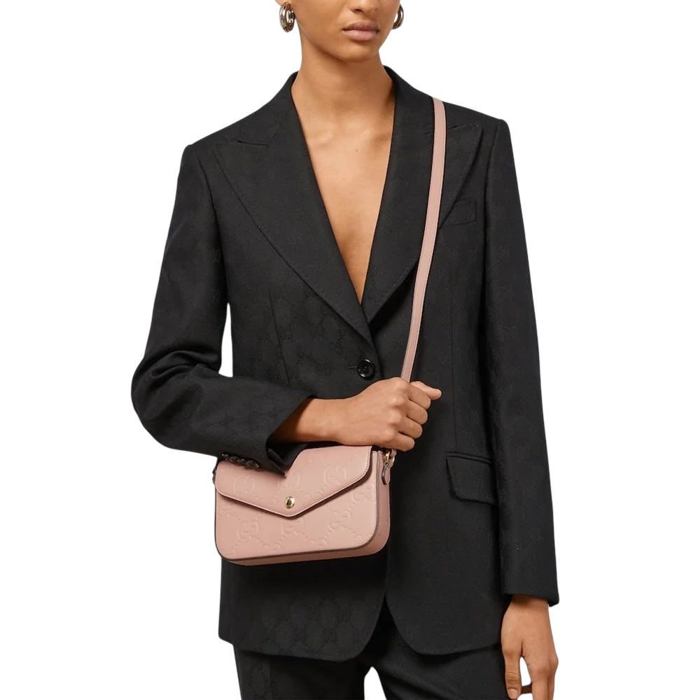 GUCCI GILBERT CALF MINI SHOULDER BAG