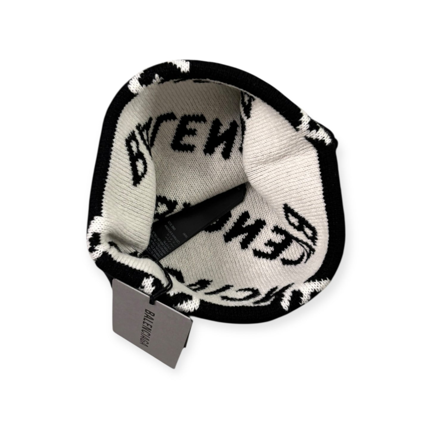 BALENCIAGA ALL OVER BEANIE