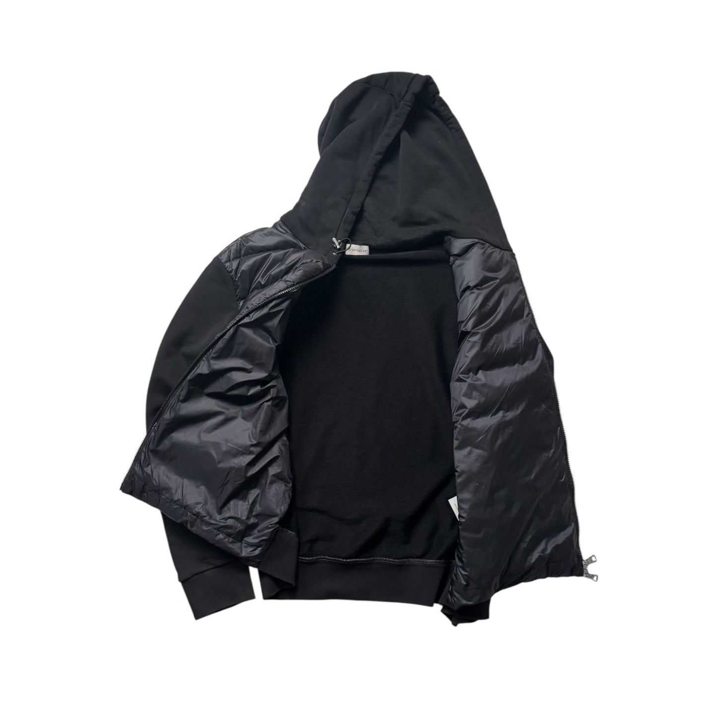 MONCLER HOODED CARDIGAN