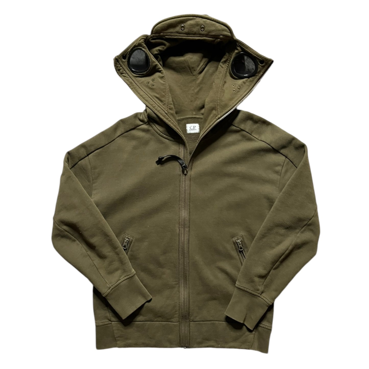 CP COMPANY ZIP UP HOODIE