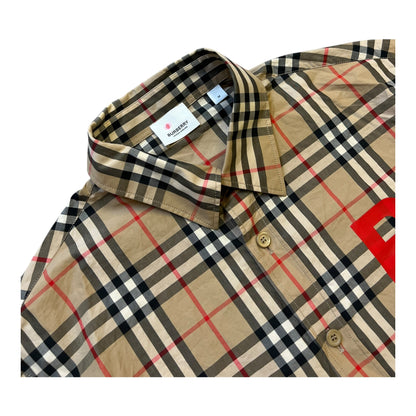 BURBERRY RED PRINT SHIRT