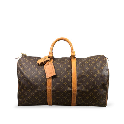 LOUIS VUITTON MONOGRAM KEEPALL 50