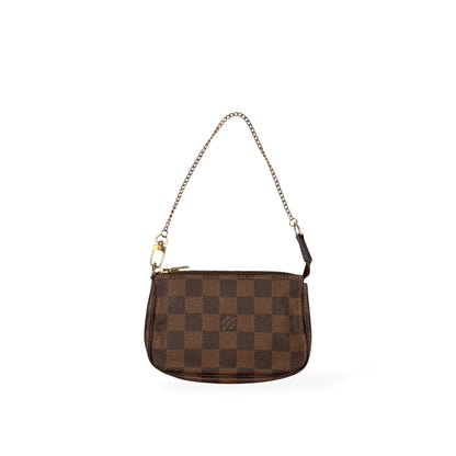 LOUIS VUITTON DAMIER EBENE MINI POCHETTE