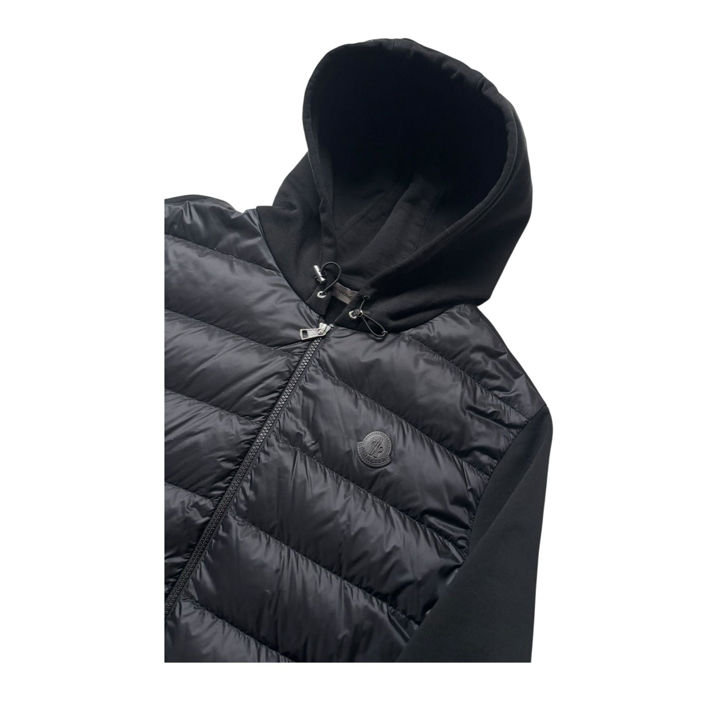 MONCLER HOODED CARDIGAN