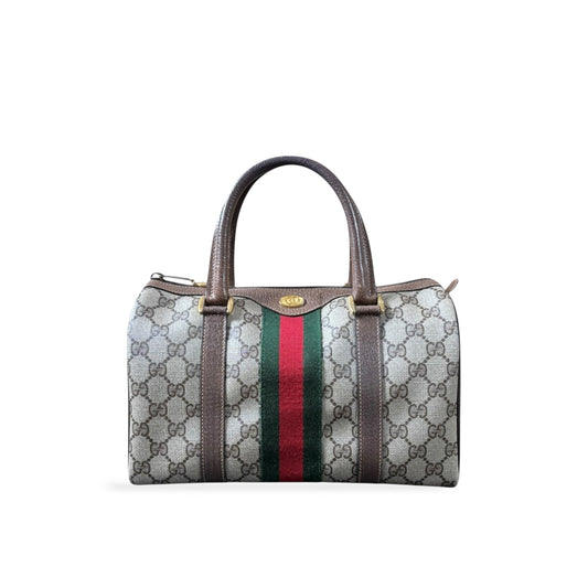 GUCCI GG SUPREME SHERRY LINE HAND BAG
