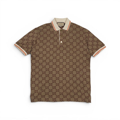 GUCCI GG MONOGRAM POLO T-SHIRT