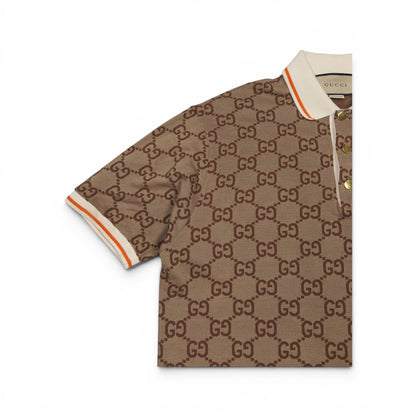 GUCCI GG MONOGRAM POLO T-SHIRT