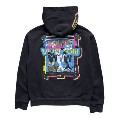LOUIS VUITTON JAZZ MULTI LOGO ZIP UP HOODIE
