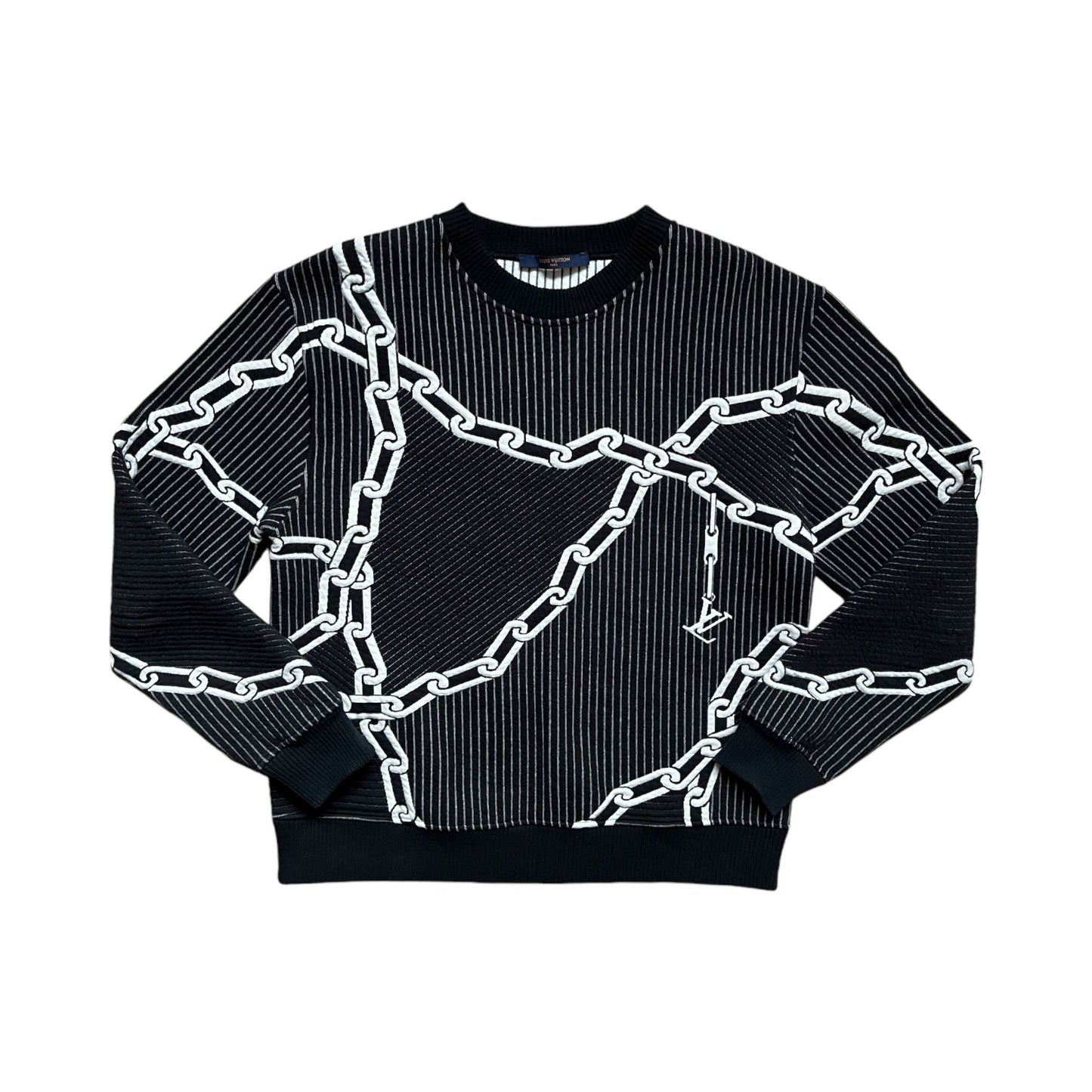 LOUIS VUITTON 3D EFFECT CHAIN SWEATSHIRT