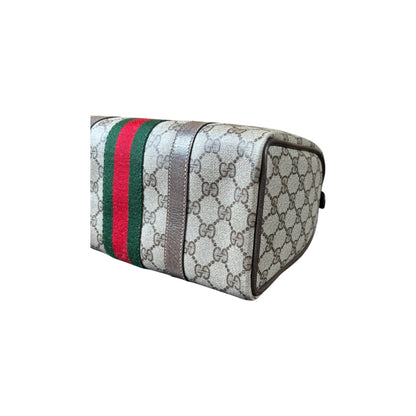 GUCCI GG SUPREME SHERRY LINE HAND BAG