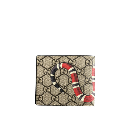 GUCCI KINGSNAKE GG SUPREME WALLET