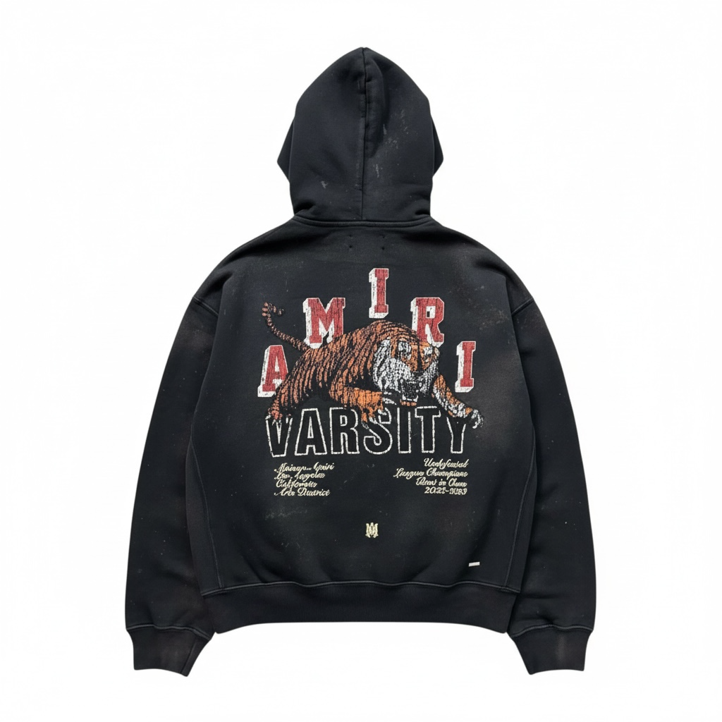 AMIRI TIGER VARSITY HOODIE