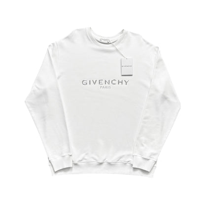 GIVENCHY 3D METAL LOGO CREWNECK
