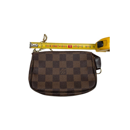 LOUIS VUITTON DAMIER EBENE MINI POCHETTE