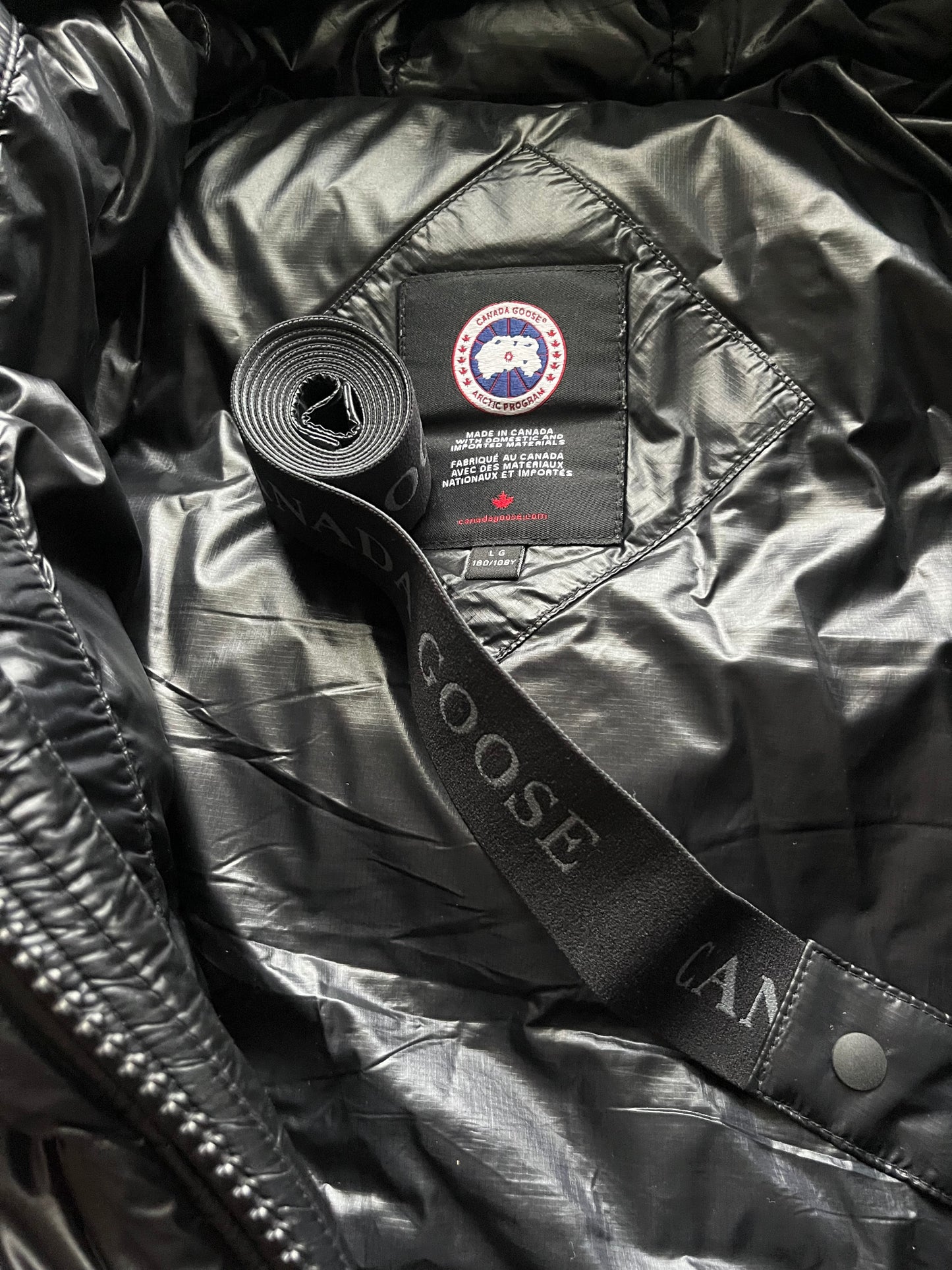 CANADA GOOSE CYPRESS PUFFER BLACK LABEL