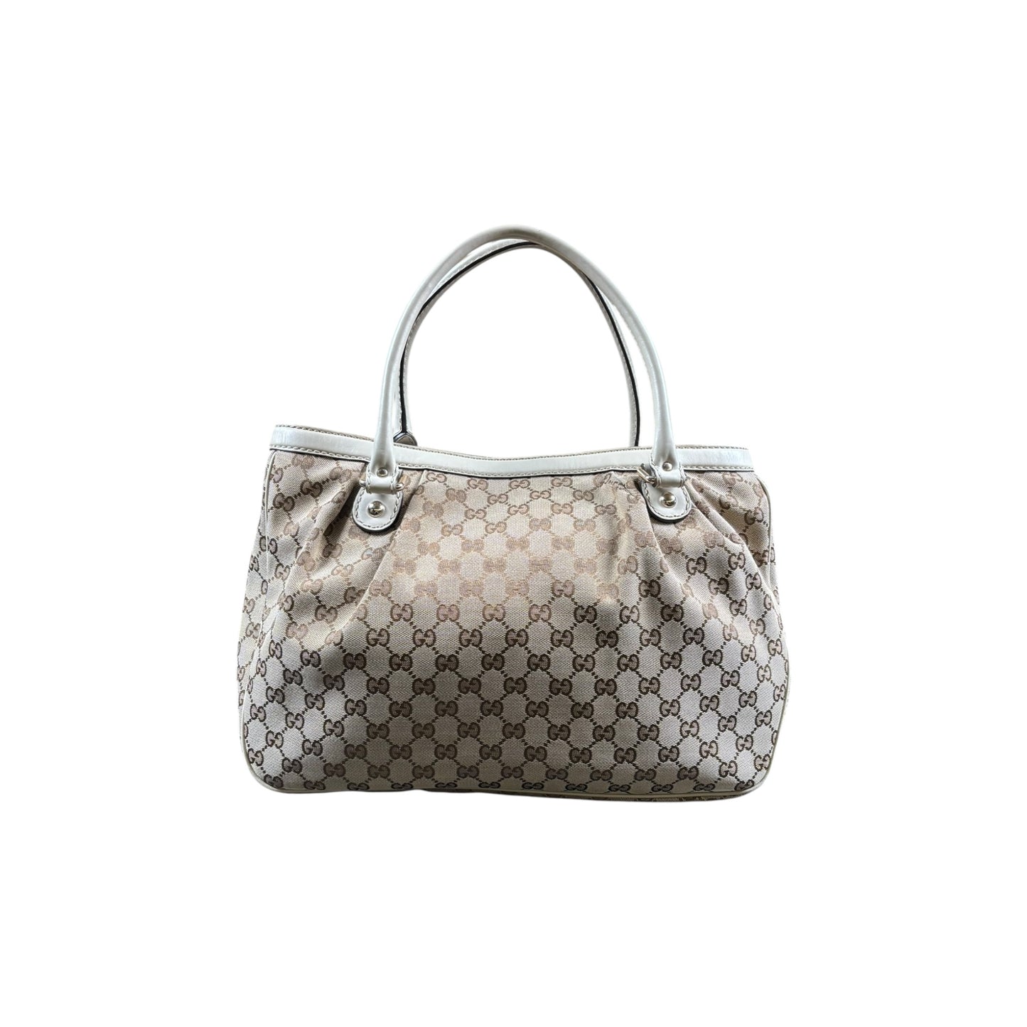 GUCCI GG CANVAS TOTE BAG