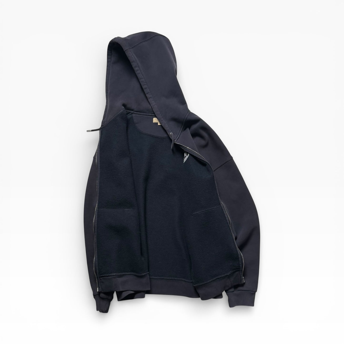BURBERRY ZIP UP HOODIE