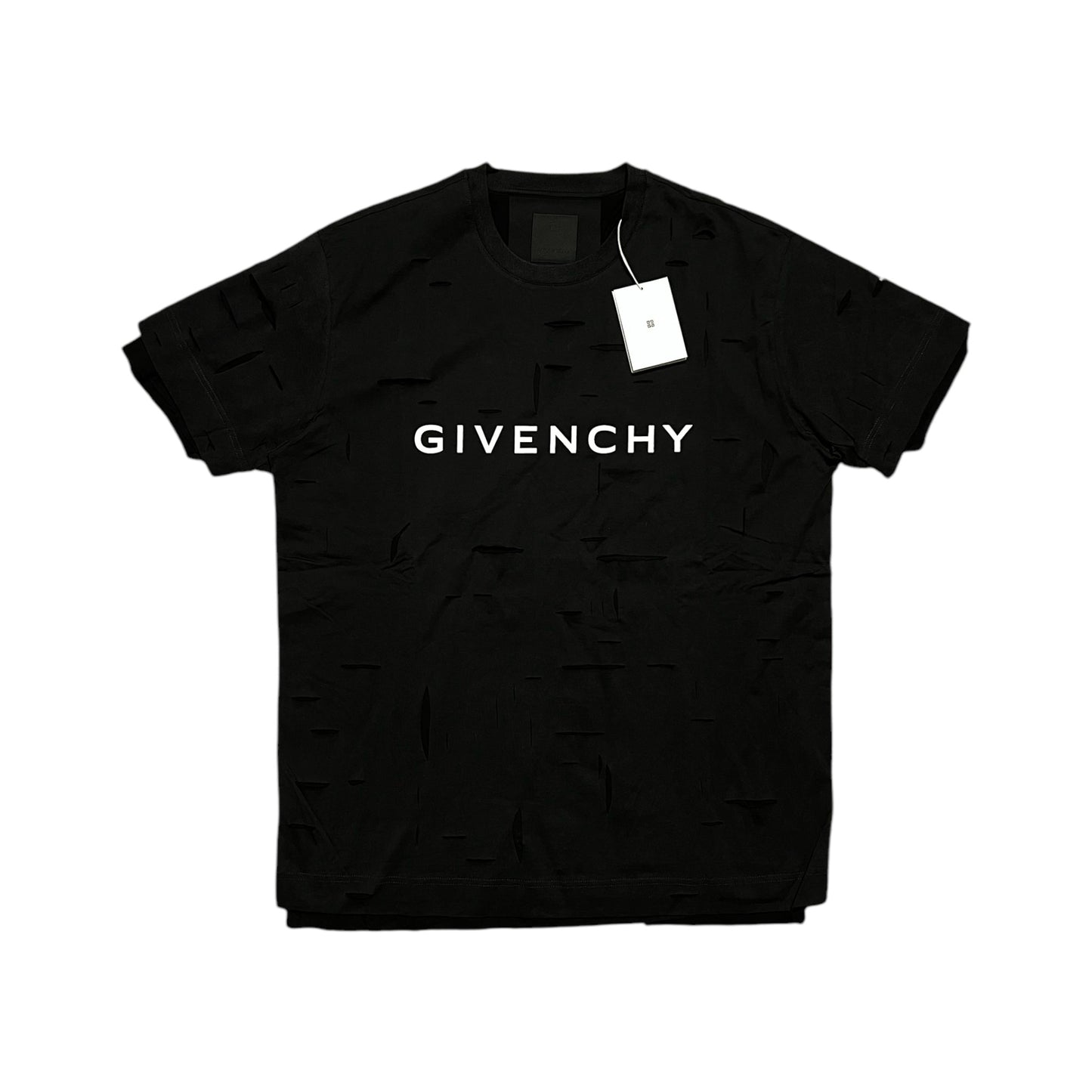 GIVENCHY RIPPED T-SHIRT