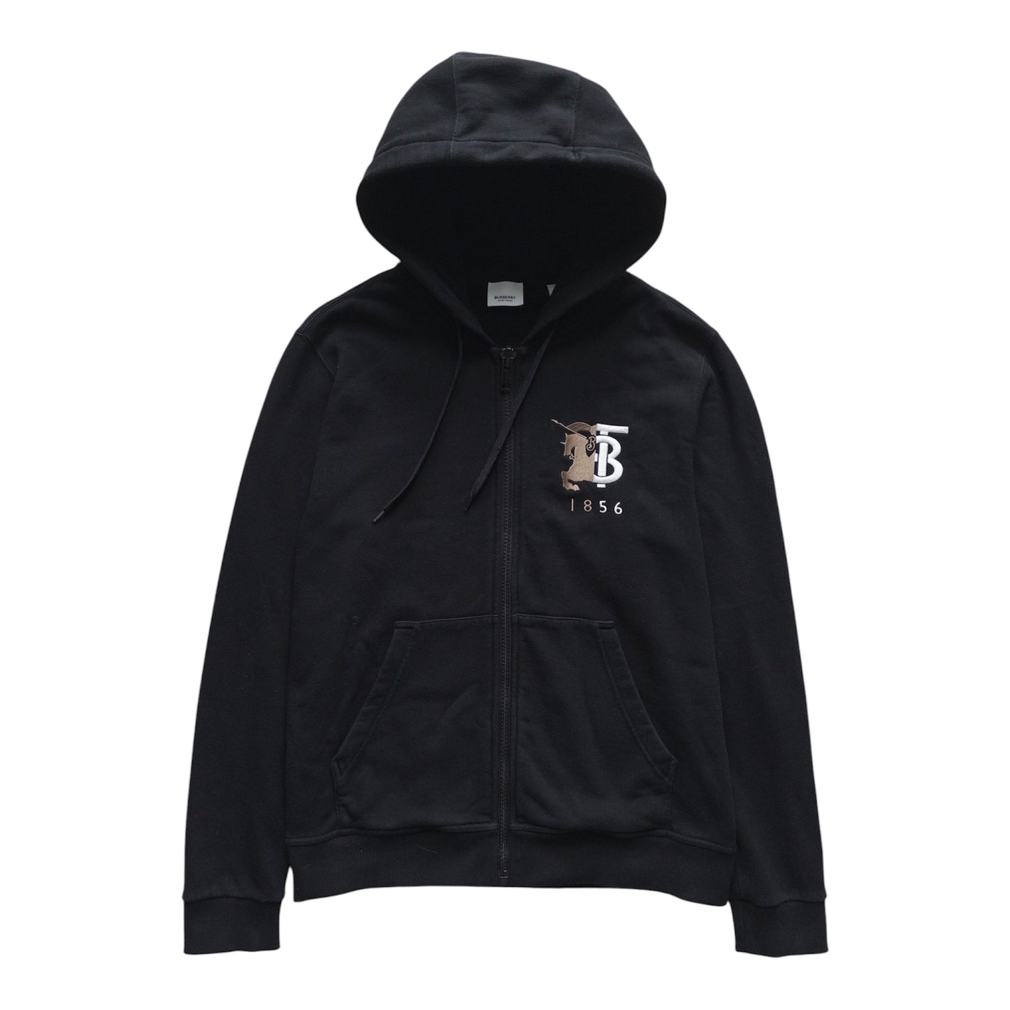 BURBERRY ZIP UP HOODIE