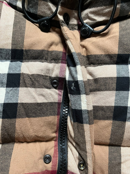 BURBERRY MONOGRAM CHECK PUFFER