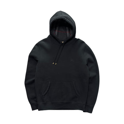 BURBERRY CHECK PULL OVER HOODIE
