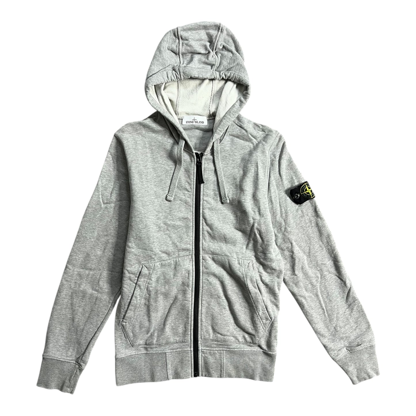 STONE ISLAND ZIP UP HOODIE