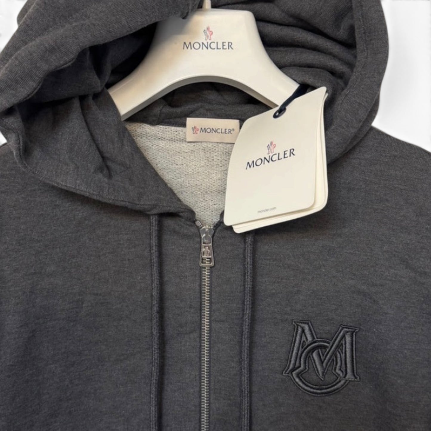MONCLER ZIP UP HOODIE