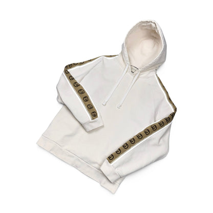 GUCCI GG MONOGRAM SLEEVE HOODIE