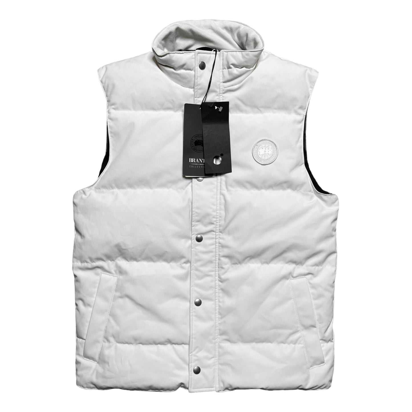 CANADA GOOSE FREESTYLE VEST WHITE ON WHITE