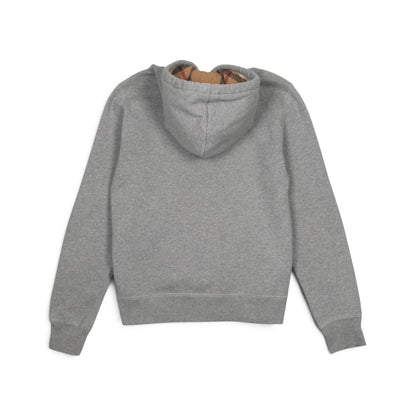 BURBERRY CHECK HOODIE