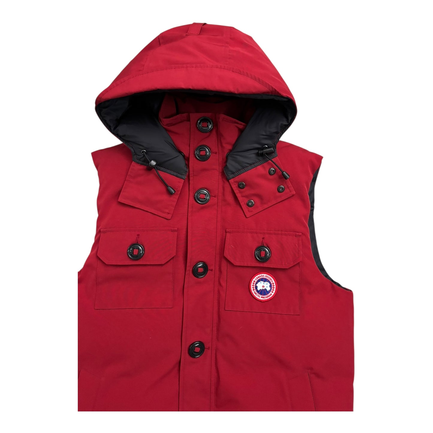CANADA GOOSE HOODED VEST