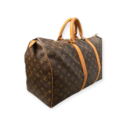 LOUIS VUITTON MONOGRAM KEEPALL 50