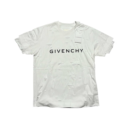 GIVENCHY RIPPED T-SHIRT