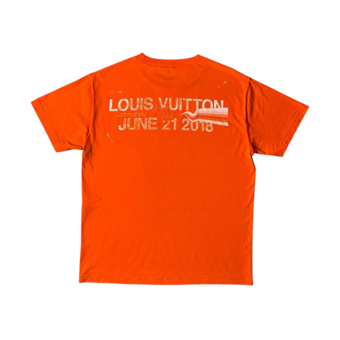 LOUIS VUITTON JUNE 2018 VIRGIL RUNWAY T-SHIRT