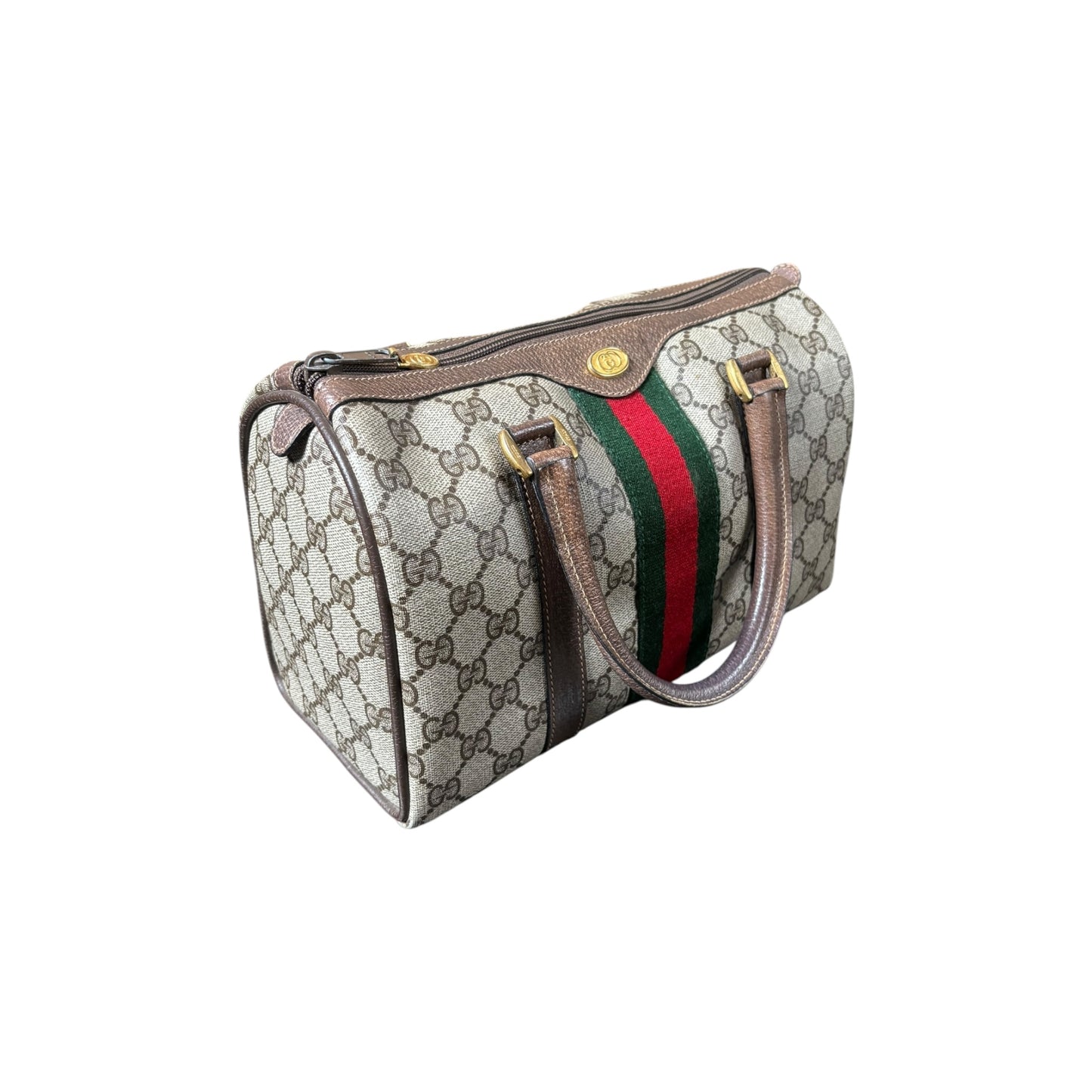 GUCCI GG SUPREME SHERRY LINE HAND BAG