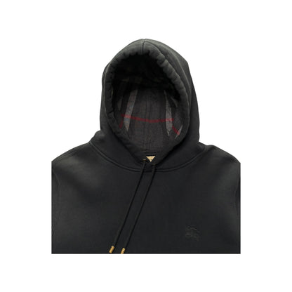BURBERRY CHECK PULL OVER HOODIE