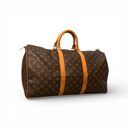 LOUIS VUITTON MONOGRAM KEEPALL 50