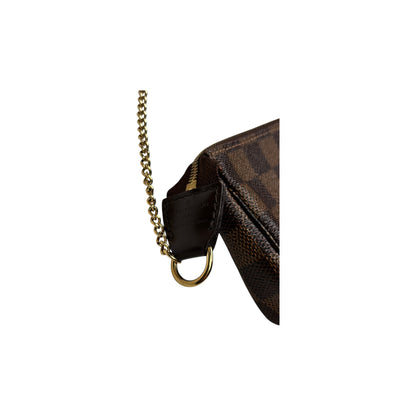 LOUIS VUITTON DAMIER EBENE MINI POCHETTE