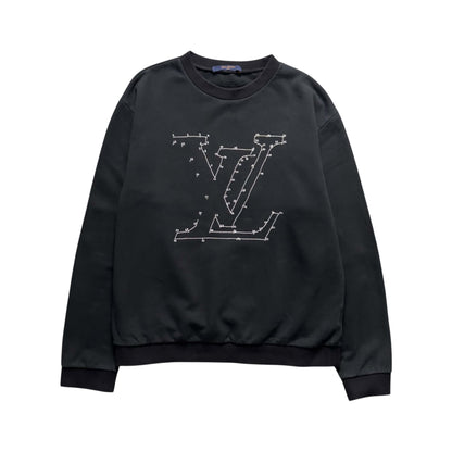 LOUIS VUITTON STITCH PRINT SWEATSHIRT