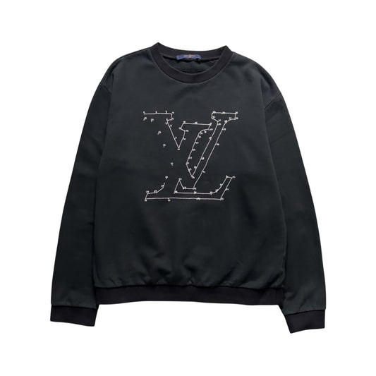 LOUIS VUITTON STITCH PRINT SWEATSHIRT