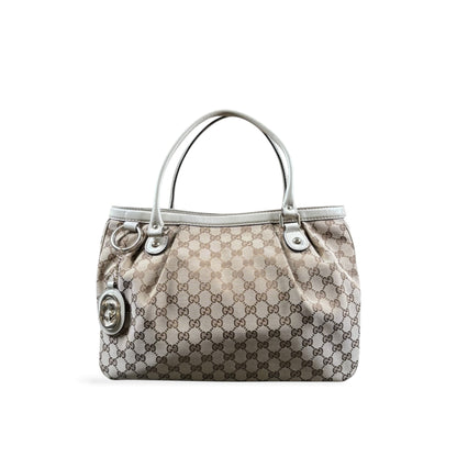 GUCCI GG CANVAS TOTE BAG