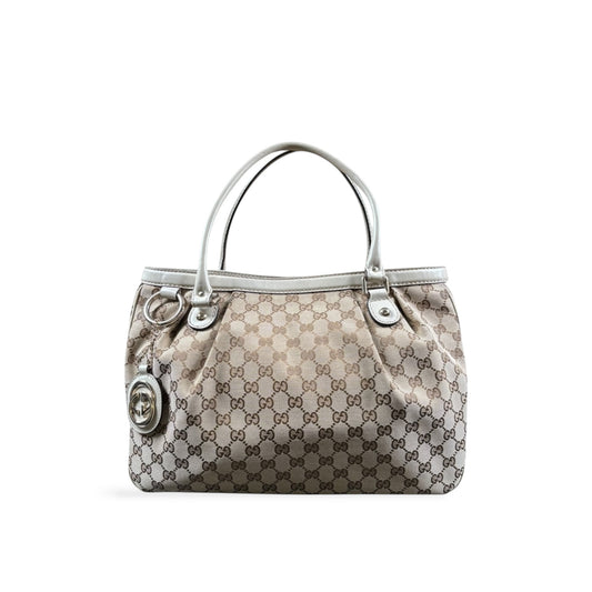 GUCCI GG CANVAS TOTE BAG