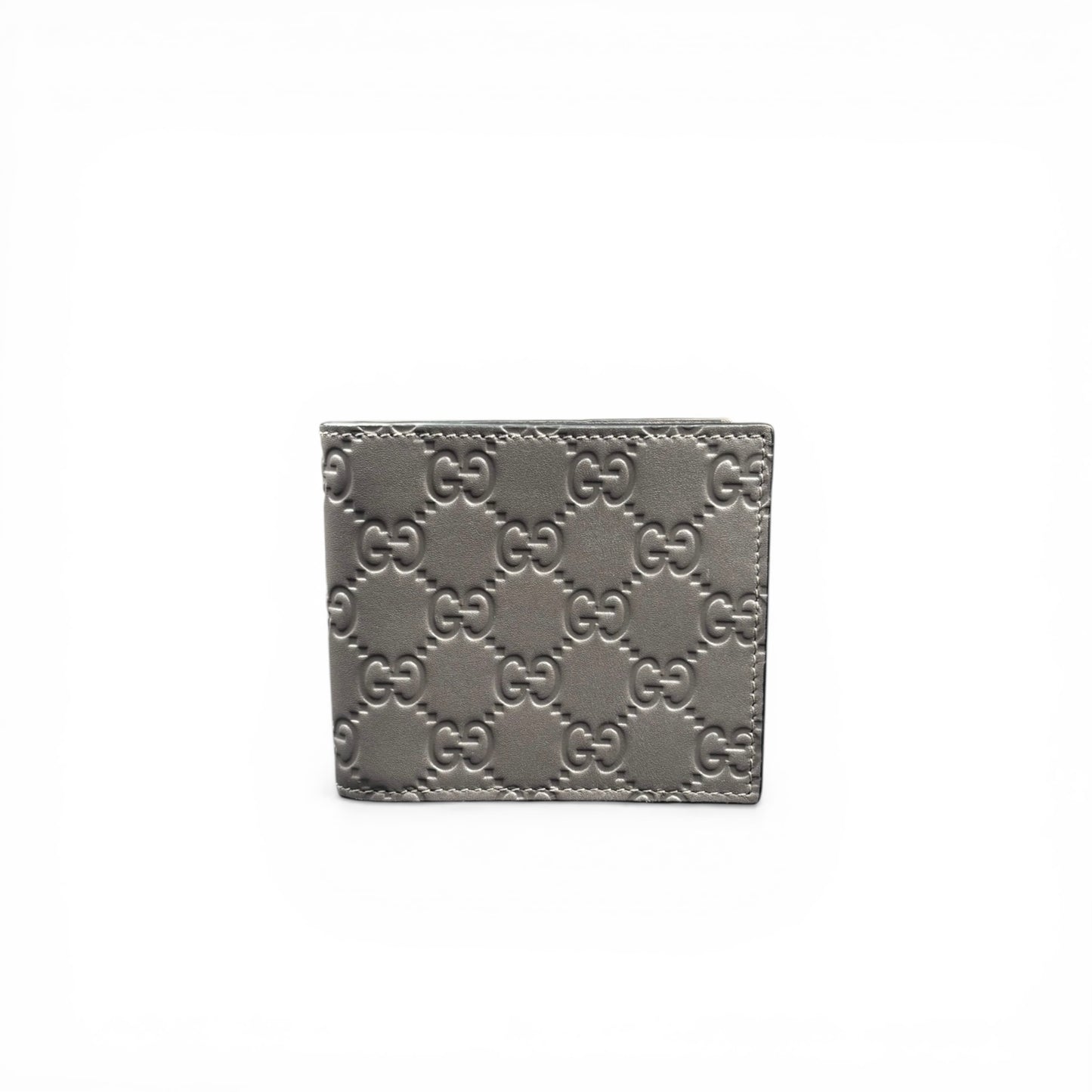 GUCCI GG EMBOSSED LEATHER WALLET
