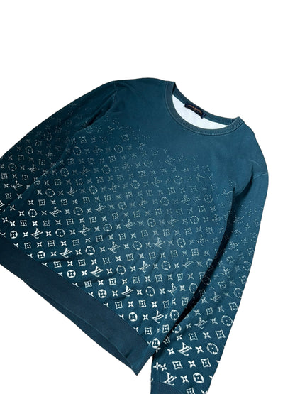 LOUIS VUITTON GRADIENT MONOGRAM SWEATSHIRT