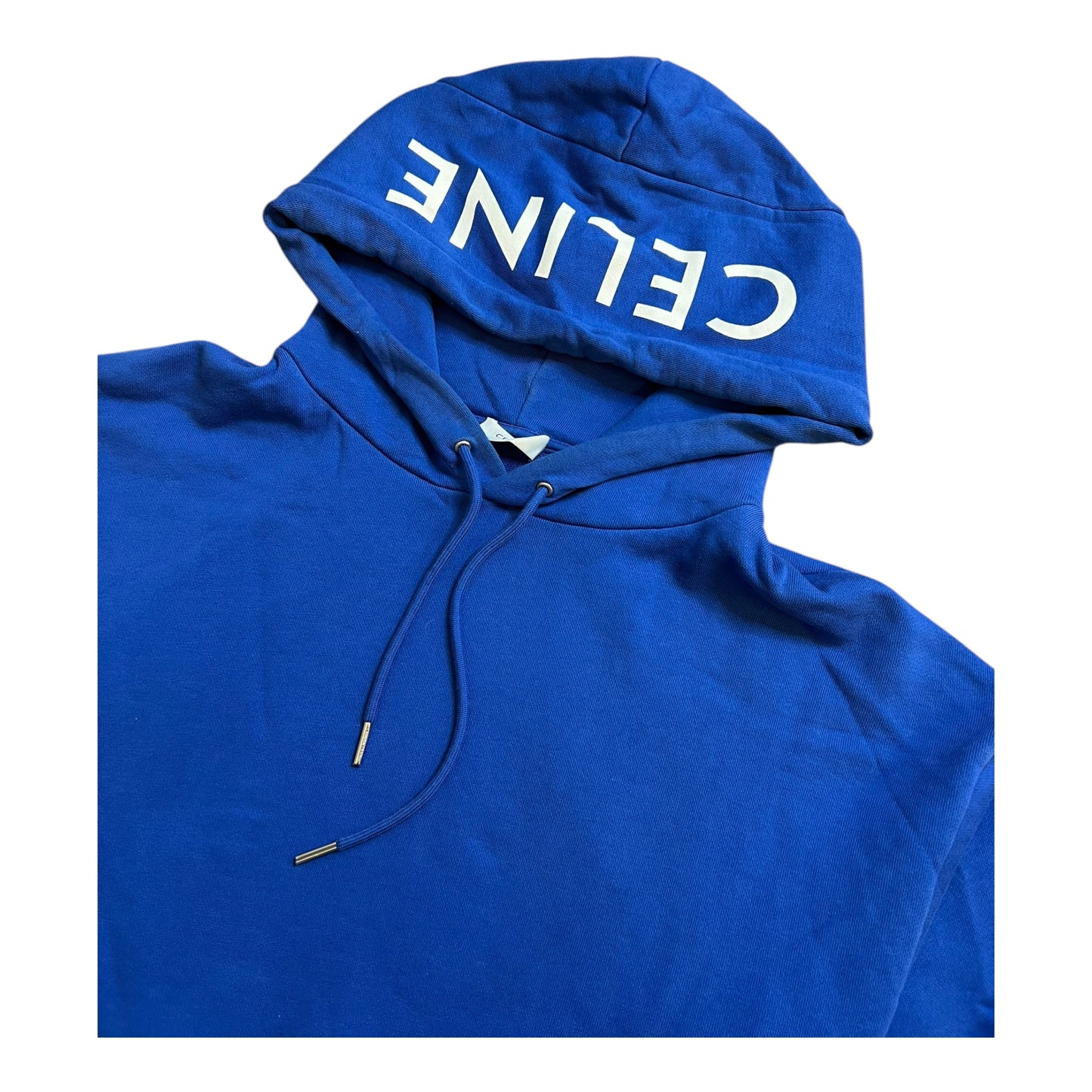 CELINE HOOD TEXT HOODIE