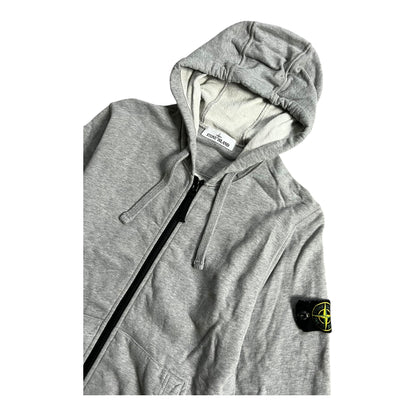 STONE ISLAND ZIP UP HOODIE