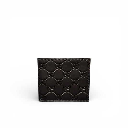 GUCCI GG EMBOSSED LEATHER WALLET