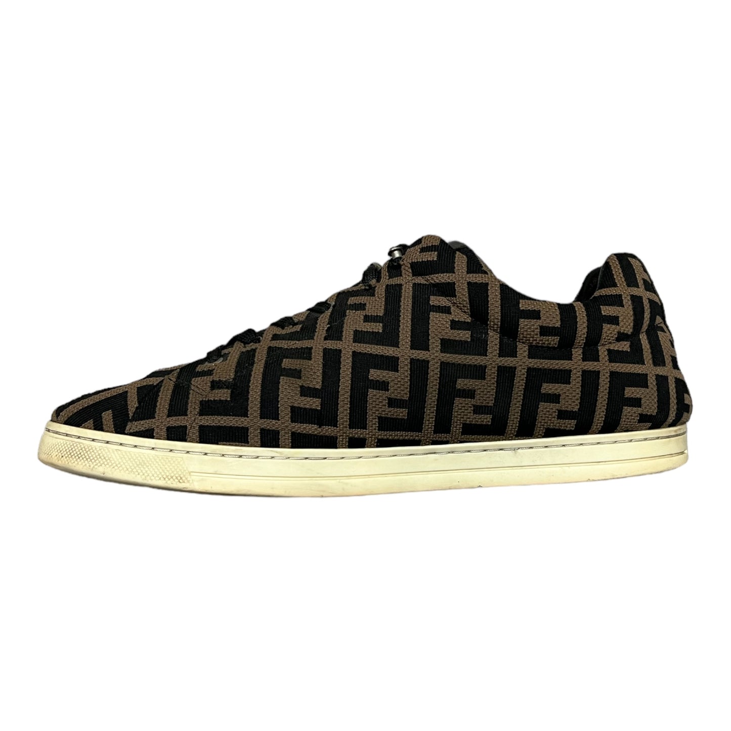 FENDI FULL MONOGRAM LOW-TOPS