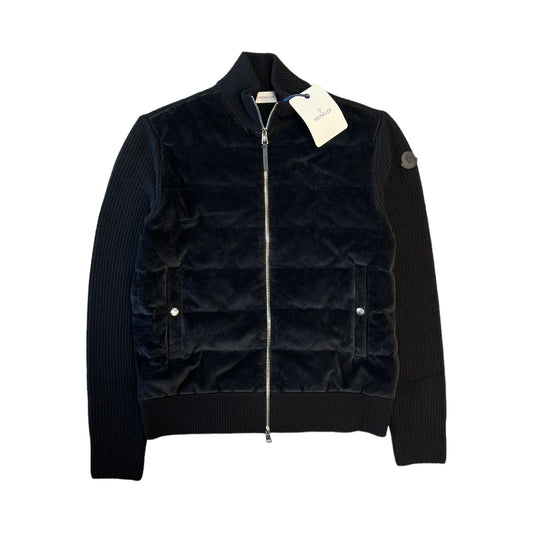 MONCLER VELVET CARDIGAN